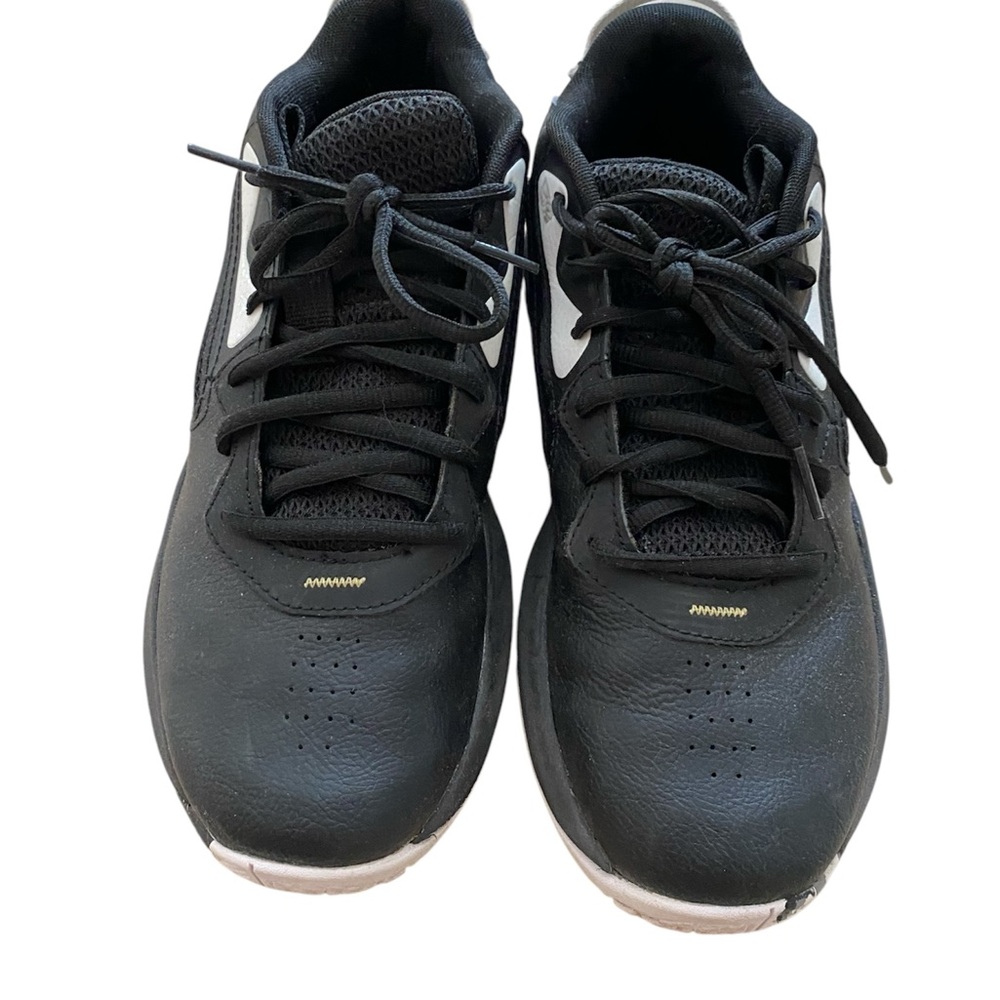 Under Armour Lockdown 6 Basketball Shoes Men’s Size 9 Black and White sn…